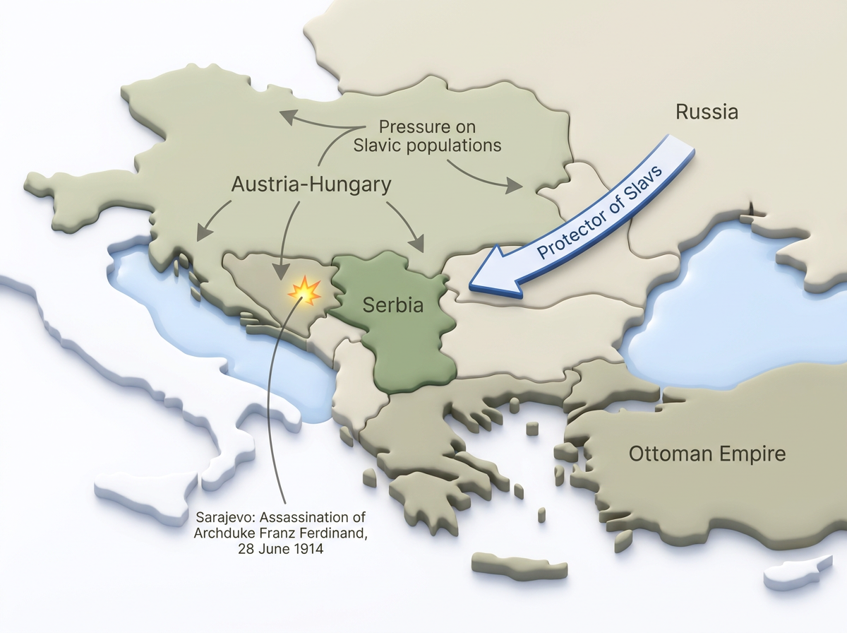 The Balkans, Europe's tinderbox