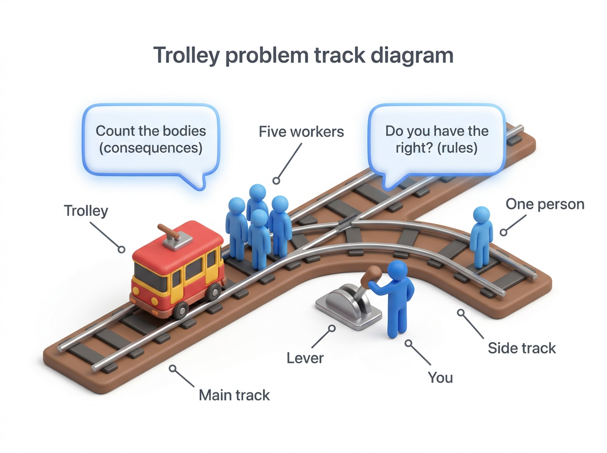 The trolley problem